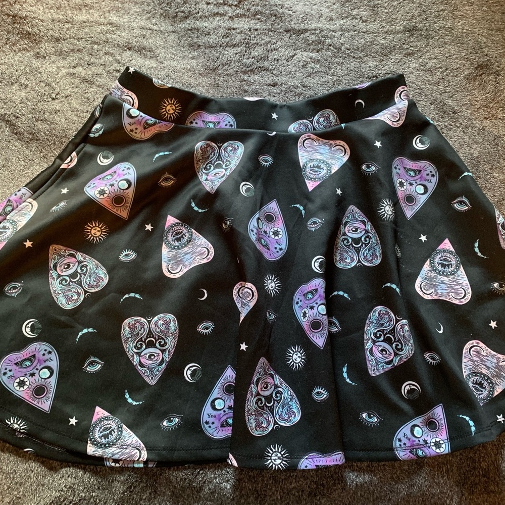 black ouija board hot topic skirt